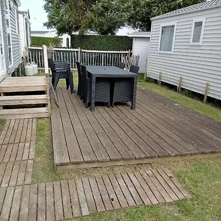 Campingplads Stacaravan Met Eigen Terras En Tuin 6personen *